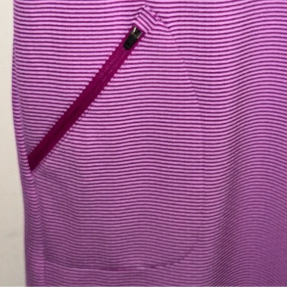 Title Nine Layli Purple Striped & Polka Dot Athletic Dress Size Extra Small - Picture 4 of 10